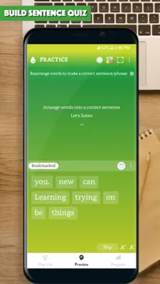 English Sentence Master android App screenshot 2