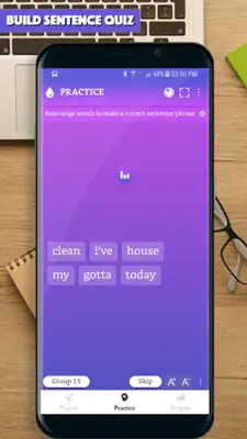 English Sentence Master android App screenshot 6